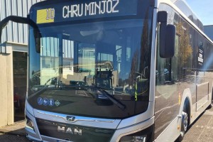 Besançon : un bus hybride gaz en test sur le réseau Ginko