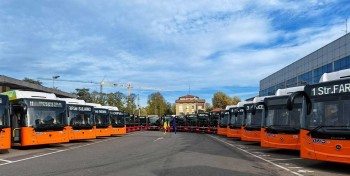 Italie : Parme met en service 25 nouveaux bus GNV