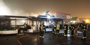 Suite &agrave; un incendie, Rennes retire trois bus au gaz