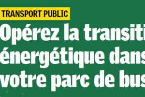 Transports en commun et transition énergétique Une journée détude organisée le 21 mai à Paris