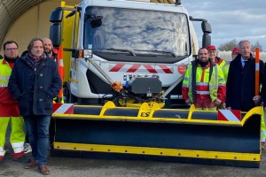 Un premier camion GNV pour le Département de la Mayenne