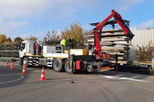 Nantes : du gaz pour les camions de chantier de la Semitan