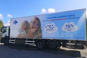 Colis Route Express pleinement satisfait de ses porteurs réfrigérés 100 % GNC