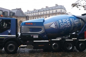 Un camion-toupie au GNV pour le Groupe Vicat