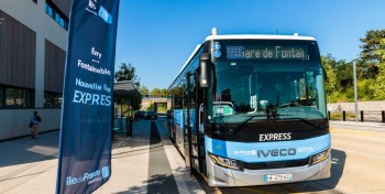 Ile-de-France Mobilités mise sur le bioGNV pour sa nouvelle ligne express entre Evry et Fontainebleau