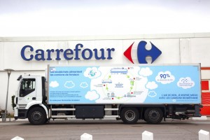 Carrefour vise 1 200 camions au biogaz d'ici fin 2022