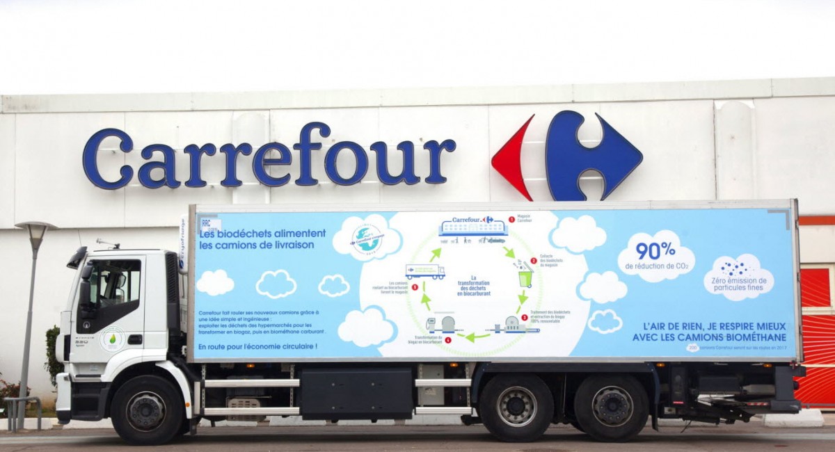 Dix ans de décarbonation chez Carrefour : « le biogaz reste notre énergie privilégiée »