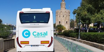 A S&eacute;ville, Casal mise sur le GNV avec Iveco Bus