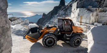 CASE TETRA :  un concept de tractopelle fonctionnant au gaz naturel 