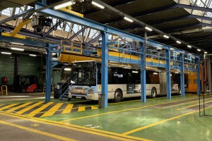 Ile-de-France : un nouveau centre bus converti au biométhane inauguré en Seine-Saint-Denis
