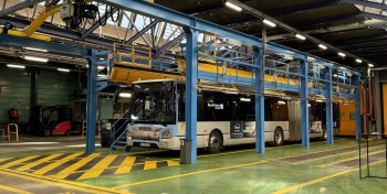 Ile-de-France : un nouveau centre bus converti au biom&eacute;thane inaugur&eacute; en Seine-Saint-Denis