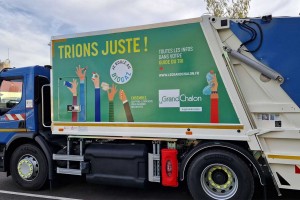 Le Grand Chalon met en service ses premières bennes à ordures ménagères au biogaz