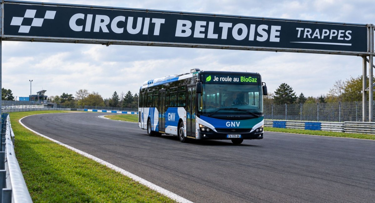 Une matin&eacute;e d&eacute;di&eacute;e aux essais de bus et cars bioGNV le 19 novembre &agrave; Trappes