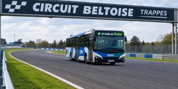 Une matin&eacute;e d&eacute;di&eacute;ea ux essais de bus et cars bioGNV le 19 novembre &agrave; Trappes