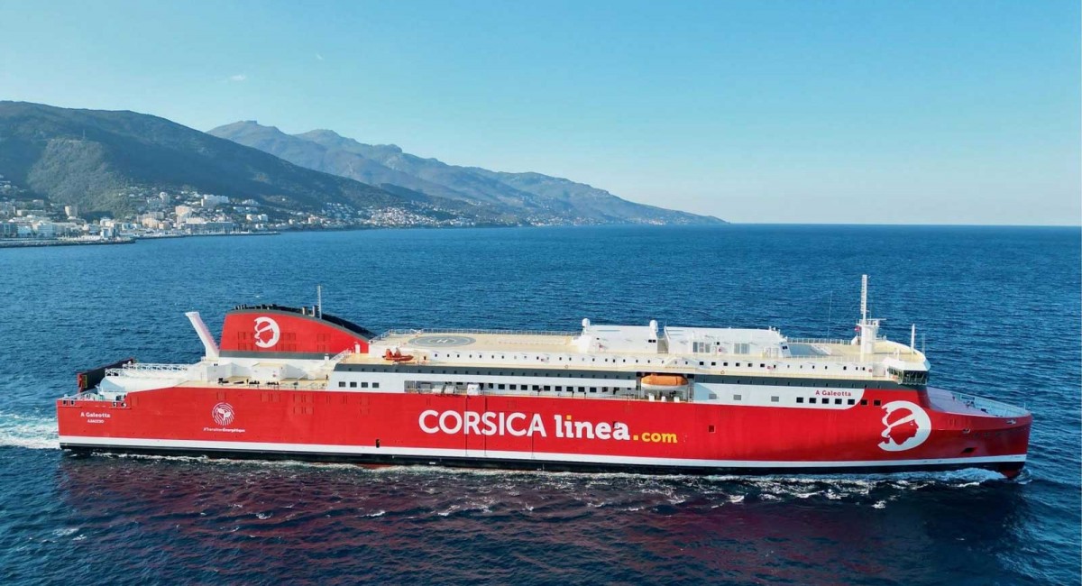 Corsica Linea teste le bioGNL sur la ligne Marseille-Bastia