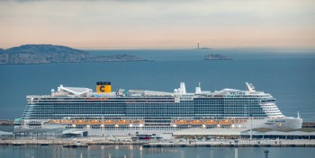 GNL : premi&egrave;re escale &agrave; Marseille pour le Costa Smeralda