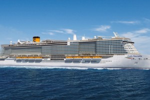 Costa Croisières prend livraison de son nouveau paquebot GNL