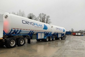 +70% de capacité pour la remorque GNL Super-B-train de Cryopeak