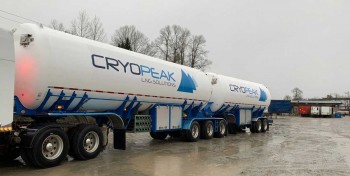 +70% de capacit&eacute; pour la remorque GNL Super-B-train de Cryopeak