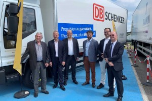 A Nancy, DB Schenker reçoit son premier camion GNV