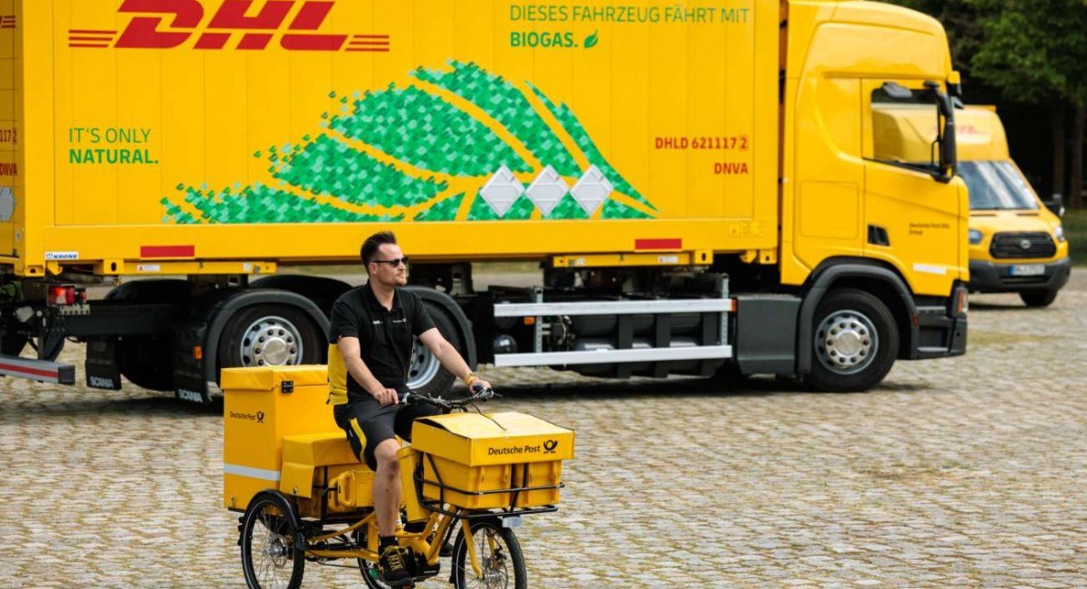 En Allemagne, DHL r&eacute;compense ses transporteurs engag&eacute;s dans le bioGNV