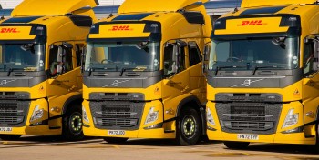 Au Royaume-Uni, DHL s'&eacute;quipe de 30 nouveaux camions GNL avec Volvo