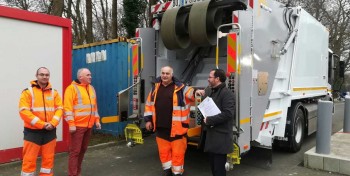 Dans les C&ocirc;tes-d'Armor, Dinan teste une benne &agrave; ordures au GNV