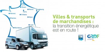 Villes et transports de marchandises : les politiques locales au coeur d'un rapport de TLF et GRDF