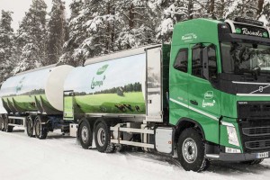 Finlande : un premier camion au biogaz pour collecter le lait