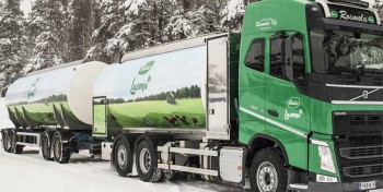Finlande : un premier camion au biogaz pour collecter le lait