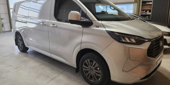 A Strasbourg, ce Ford Transit Custom hybride roule &agrave; l'essence, &agrave; l'&eacute;lectrique… et au bioGNV