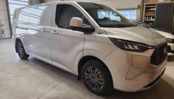 A Strasbourg, ce Ford Transit Custom hybride roule à l'essence, à l'électrique... et au bioGNV