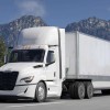 Aux Etats-Unis, Daimler lance son nouveau camion GNV
