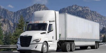 Aux Etats-Unis, Daimler lance son nouveau camion GNV