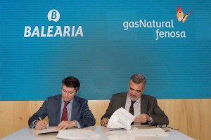 Baleària et Gas Natural Fenosa signent un premier contrat d'avitaillement GNL