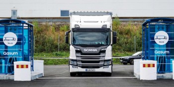 En Su&egrave;de, Scania et Gasum inaugurent leur station commune