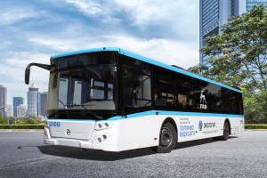 Le Groupe GAZ lance un premier bus urbain au GNL