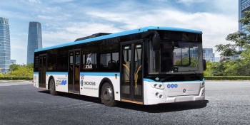 GAZ pr&eacute;sente son premier bus urbain au GNL