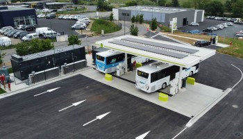 GEG inaugure la station GNV de Belleville-en-Beaujolais