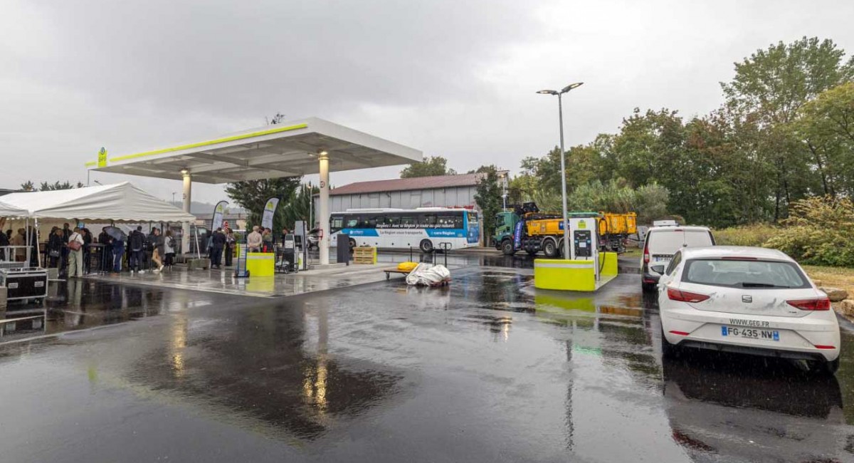 GEG inaugure sa huiti&egrave;me station multi-&eacute;nergies bioGNC &agrave; Bourgoin-Jallieu