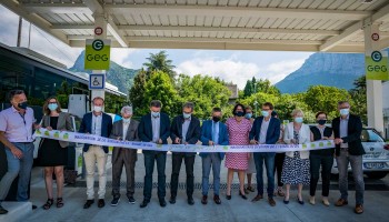 Is&egrave;re : GEG inaugure sa 5e station GNV &agrave; Saint-Egr&egrave;ve