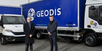 Camions et utilitaires GNV : Geodis commande 120 nouveaux v&eacute;hicules &agrave; Iveco