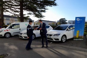 Les gendarmes testent le GNV avec GRTgaz