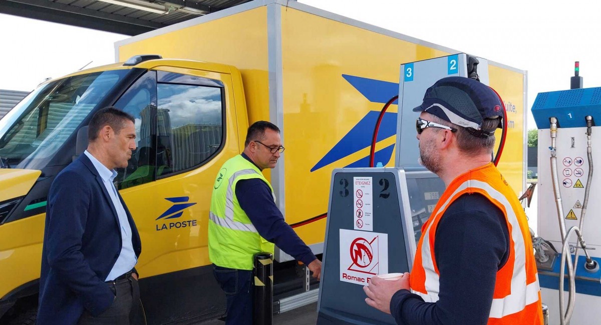 Le bioGNV, moteur de la transition énergétique du Groupe La Poste