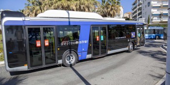 La M&eacute;tropole de Toulon re&ccedil;oit ses premiers bus au gaz naturel