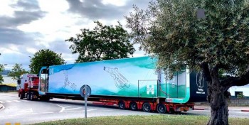 HAM pr&eacute;sente sa nouvelle station GNV mobile