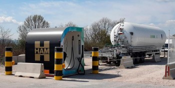 HAM ouvre sa premi&egrave;re station GNL en France