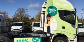 Hermes gère la plus grande flotte GNV d'Angleterre