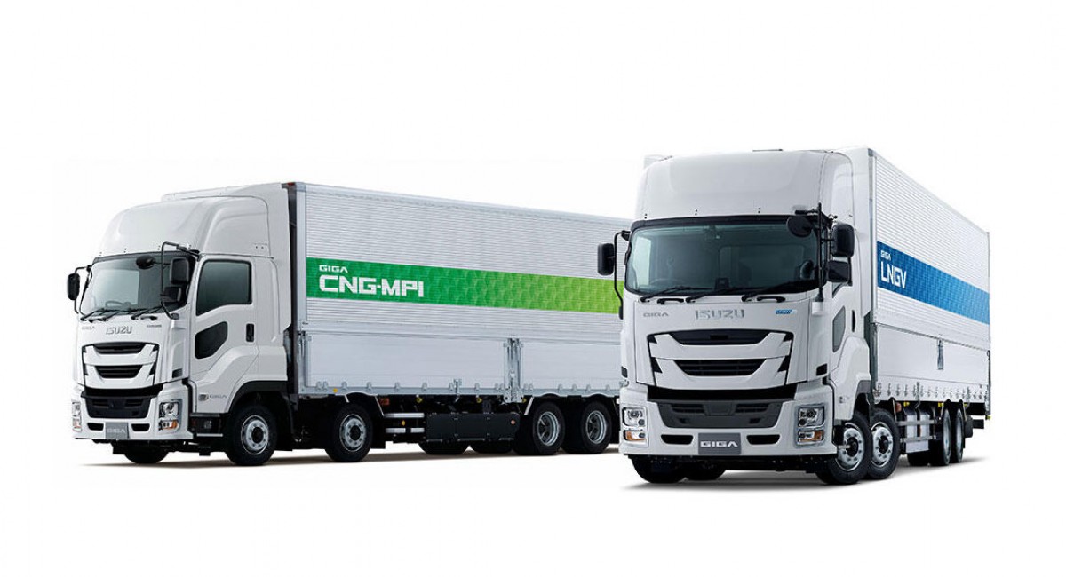 Au Japon, Isuzu améliore les performances de ses camions GNV