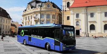 Iveco Crossway Natural Power : l'autocar GNV r&eacute;compens&eacute; &agrave; Busworld